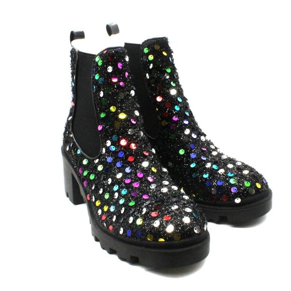 Betsey Johnson Womens Rowann Block Heel 